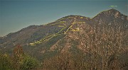 10 Tracciato visto da Somendenna di Zogno